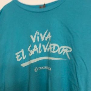 Viva El Salvador shirt takin back medium great